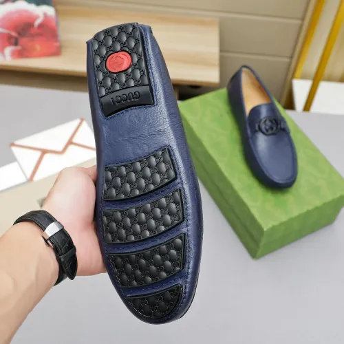 Replica Gucci Oxfords Shoes For Men #1443063 $80.00 USD for Wholesale