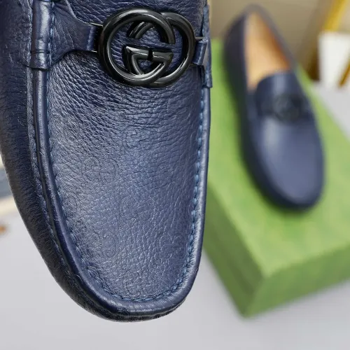Replica Gucci Oxfords Shoes For Men #1443063 $80.00 USD for Wholesale