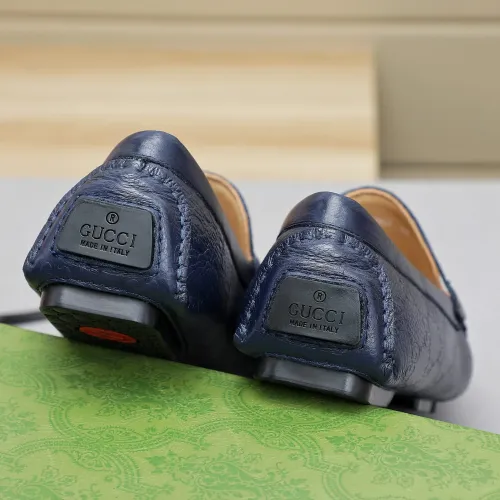 Replica Gucci Oxfords Shoes For Men #1443063 $80.00 USD for Wholesale