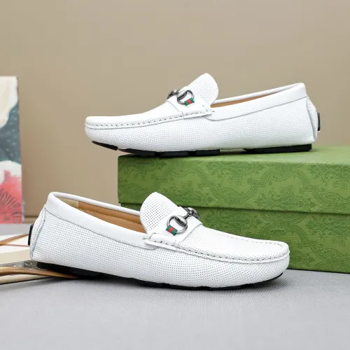 Replica Gucci Oxfords Shoes For Men #1443064 $80.00 USD for Wholesale