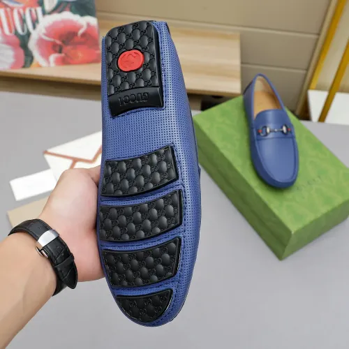 Replica Gucci Oxfords Shoes For Men #1443065 $80.00 USD for Wholesale