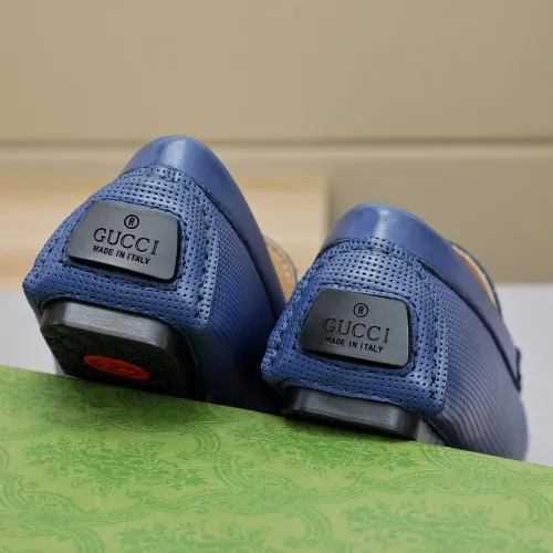 Replica Gucci Oxfords Shoes For Men #1443065 $80.00 USD for Wholesale