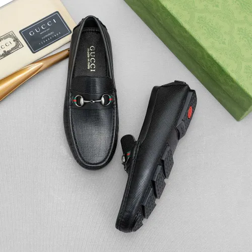 Replica Gucci Oxfords Shoes For Men #1443066 $80.00 USD for Wholesale