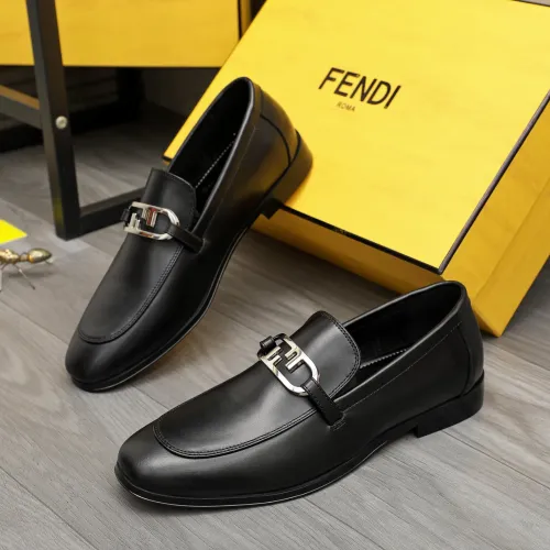Cheap Fendi Leather Shoes For Men #1443072, $$122.00 USD On Fendi Leather Shoes