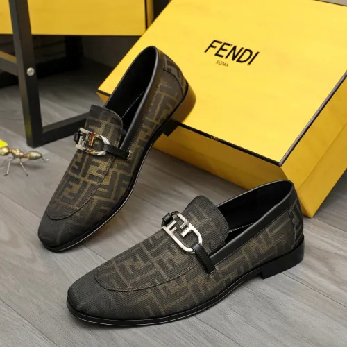 Cheap Fendi Leather Shoes For Men #1443073, $$122.00 USD On Fendi Leather Shoes