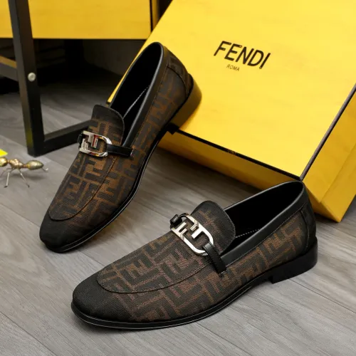 Cheap Fendi Leather Shoes For Men #1443074, $$122.00 USD On Fendi Leather Shoes