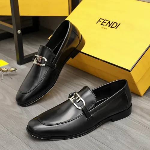 Cheap Fendi Leather Shoes For Men #1443077, $$122.00 USD On Fendi Leather Shoes