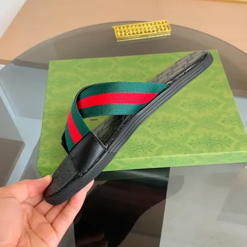 Replica Gucci Slippers For Men #1443086 $45.00 USD for Wholesale