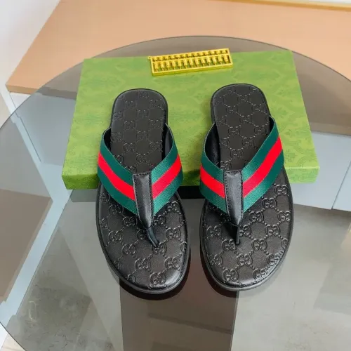 Replica Gucci Slippers For Men #1443087 $45.00 USD for Wholesale