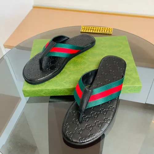 Replica Gucci Slippers For Men #1443087 $45.00 USD for Wholesale