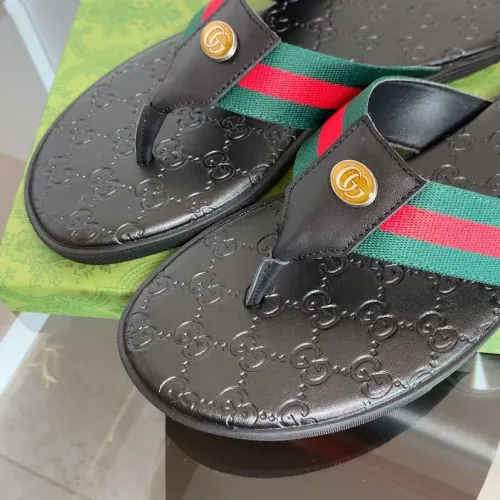 Replica Gucci Slippers For Men #1443088 $45.00 USD for Wholesale