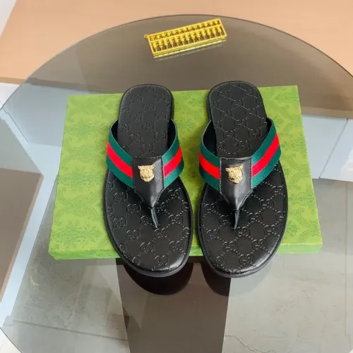 Replica Gucci Slippers For Men #1443089 $45.00 USD for Wholesale