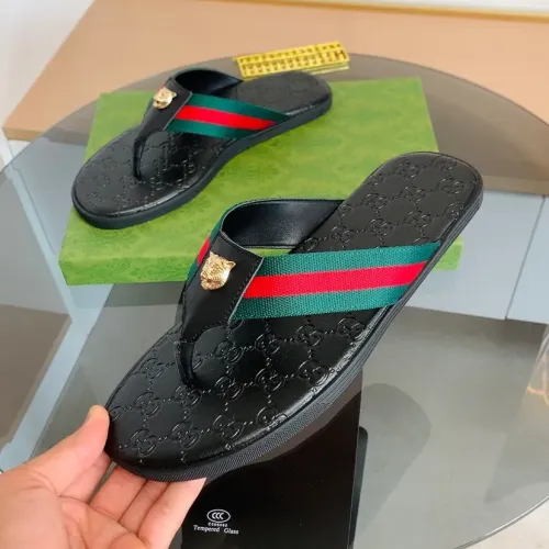 Replica Gucci Slippers For Men #1443089 $45.00 USD for Wholesale