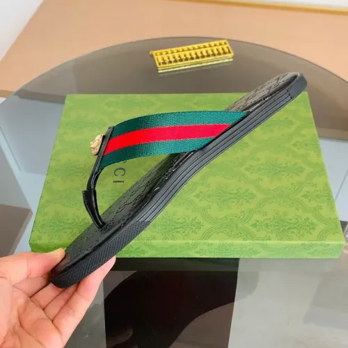 Replica Gucci Slippers For Men #1443089 $45.00 USD for Wholesale