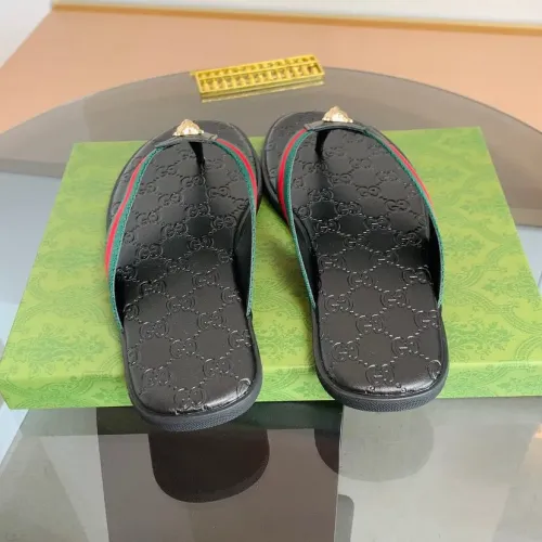 Replica Gucci Slippers For Men #1443089 $45.00 USD for Wholesale