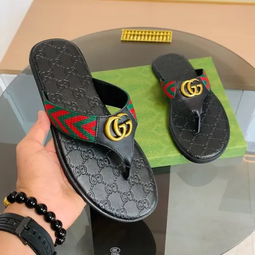 Replica Gucci Slippers For Men #1443090 $45.00 USD for Wholesale