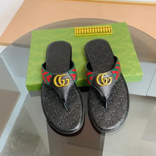 Replica Gucci Slippers For Men #1443090 $45.00 USD for Wholesale
