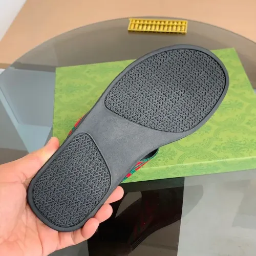 Replica Gucci Slippers For Men #1443090 $45.00 USD for Wholesale