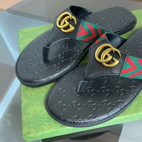 Replica Gucci Slippers For Men #1443090 $45.00 USD for Wholesale