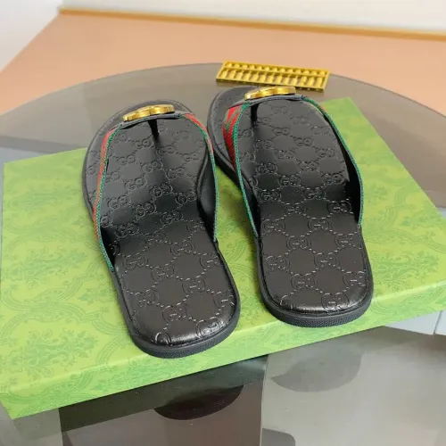 Replica Gucci Slippers For Men #1443090 $45.00 USD for Wholesale