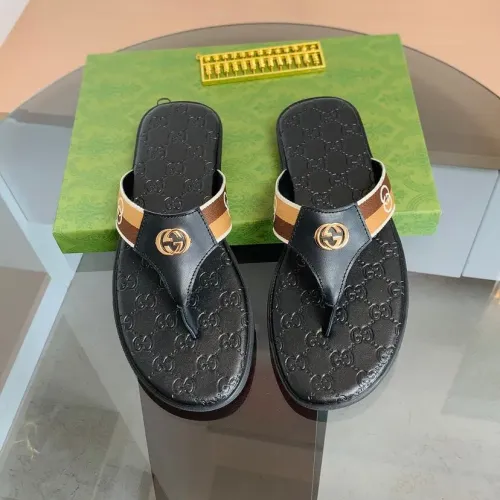 Replica Gucci Slippers For Men #1443091 $45.00 USD for Wholesale