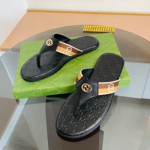 Replica Gucci Slippers For Men #1443091 $45.00 USD for Wholesale