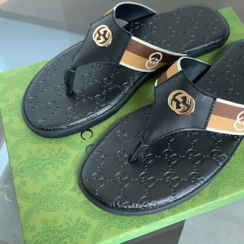 Replica Gucci Slippers For Men #1443091 $45.00 USD for Wholesale