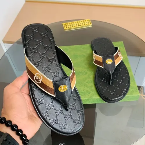 Replica Gucci Slippers For Men #1443092 $45.00 USD for Wholesale