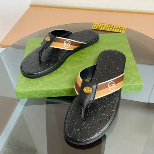 Replica Gucci Slippers For Men #1443092 $45.00 USD for Wholesale