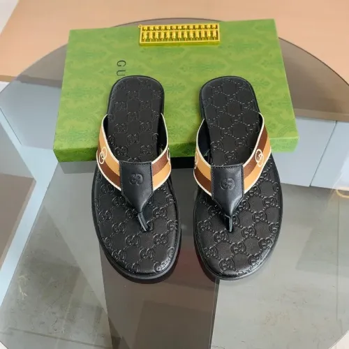 Replica Gucci Slippers For Men #1443093 $45.00 USD for Wholesale