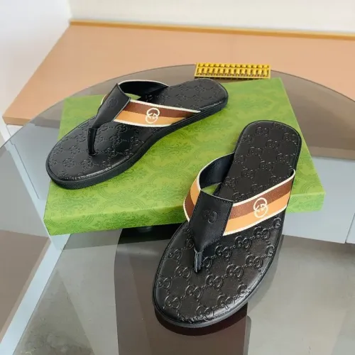 Replica Gucci Slippers For Men #1443093 $45.00 USD for Wholesale