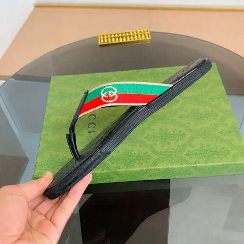 Replica Gucci Slippers For Men #1443094 $45.00 USD for Wholesale