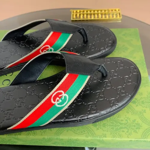 Replica Gucci Slippers For Men #1443094 $45.00 USD for Wholesale