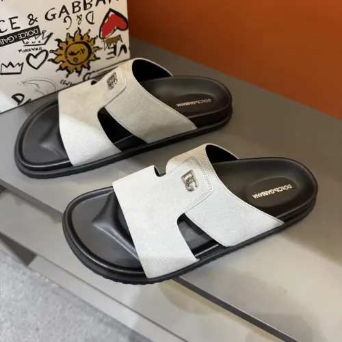 Cheap Dolce &amp; Gabbana D&amp;G Slippers For Men #1443131, $$52.00 USD On Dolce &amp; Gabbana D&amp;G Slippers