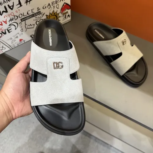 Replica Dolce & Gabbana D&G Slippers For Men #1443131 $52.00 USD for Wholesale