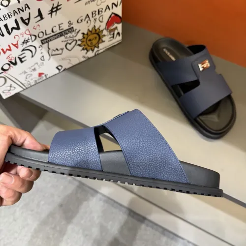 Replica Dolce & Gabbana D&G Slippers For Men #1443138 $52.00 USD for Wholesale