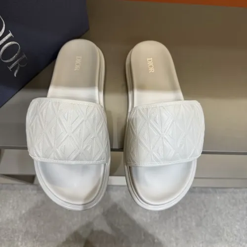 Replica Christian Dior Slippers For Men #1443144 $52.00 USD for Wholesale