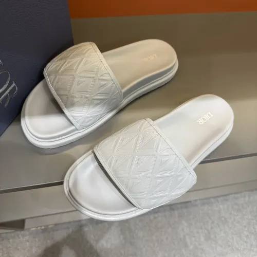 Replica Christian Dior Slippers For Men #1443144 $52.00 USD for Wholesale