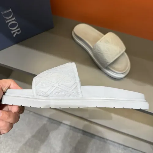 Replica Christian Dior Slippers For Men #1443144 $52.00 USD for Wholesale