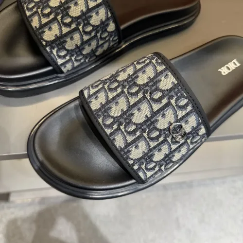 Replica Christian Dior Slippers For Men #1443148 $52.00 USD for Wholesale