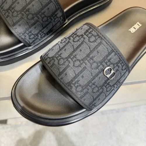 Replica Christian Dior Slippers For Men #1443149 $52.00 USD for Wholesale