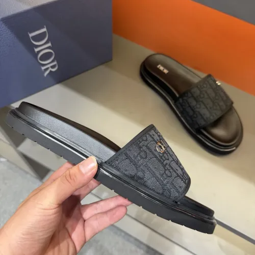 Replica Christian Dior Slippers For Men #1443149 $52.00 USD for Wholesale
