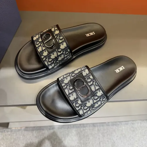 Replica Christian Dior Slippers For Men #1443150 $52.00 USD for Wholesale