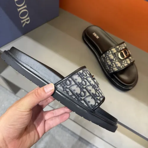Replica Christian Dior Slippers For Men #1443150 $52.00 USD for Wholesale