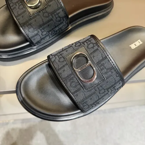 Replica Christian Dior Slippers For Men #1443153 $52.00 USD for Wholesale
