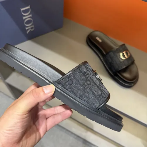 Replica Christian Dior Slippers For Men #1443153 $52.00 USD for Wholesale