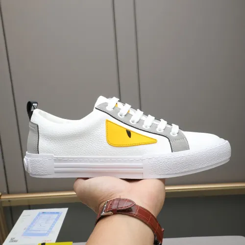 Replica Fendi Casual Shoes For Men #1443198 $72.00 USD for Wholesale