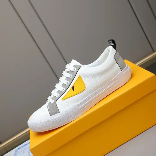 Replica Fendi Casual Shoes For Men #1443198 $72.00 USD for Wholesale