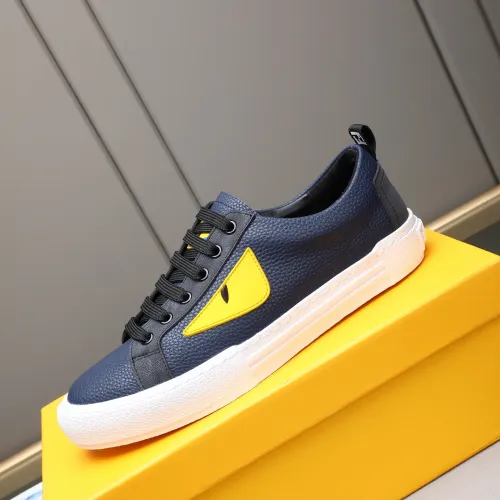 Replica Fendi Casual Shoes For Men #1443199 $72.00 USD for Wholesale