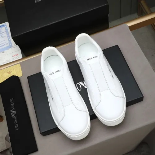 Replica Armani Casual Shoes For Men #1443207 $85.00 USD for Wholesale